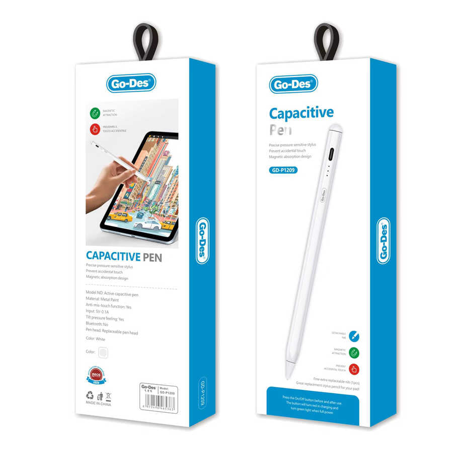 Go Des GD-P1209 Aktif Kapasitif Dokunmatik Kalem - 2