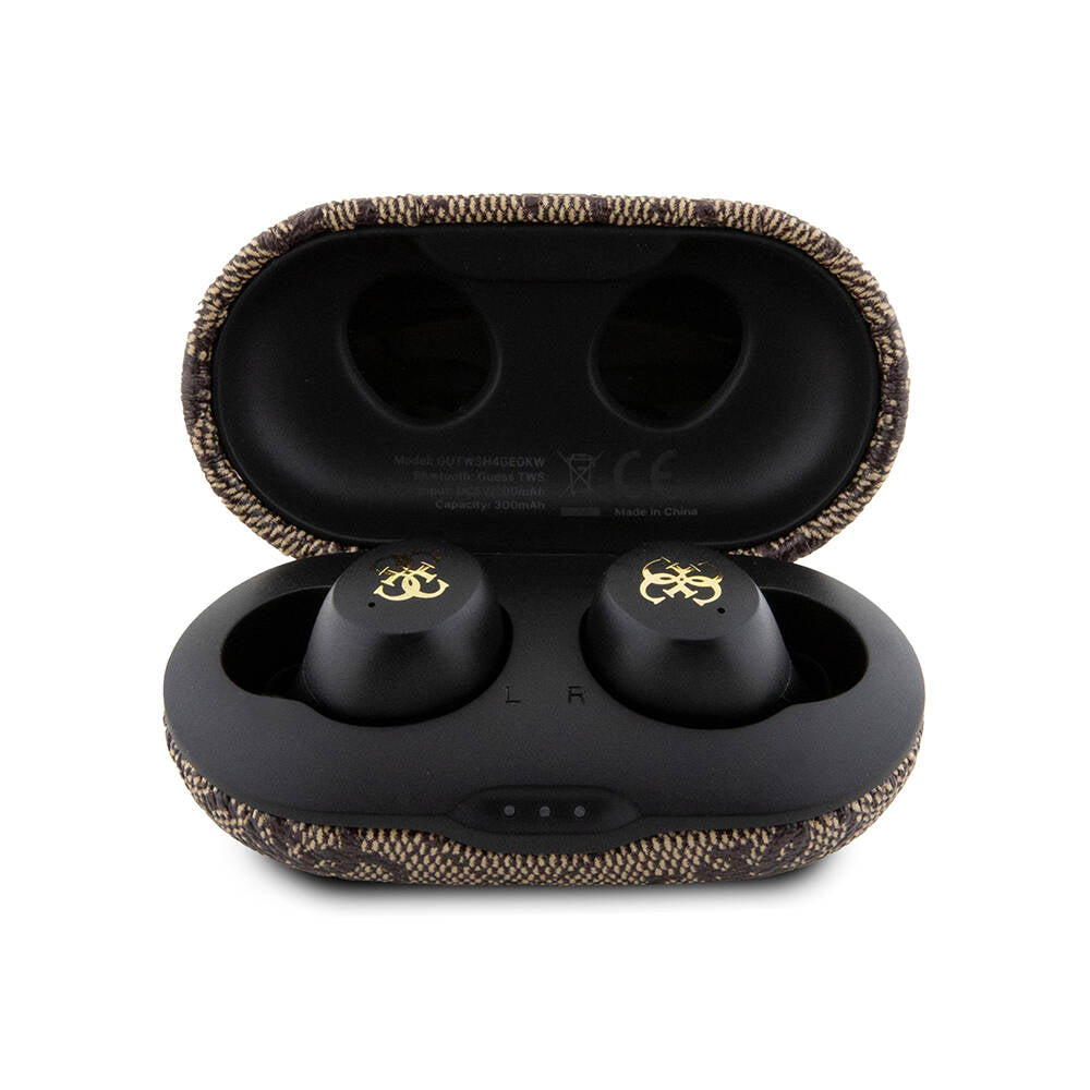 Guess Orjinal Lisanslı Klasik Metal Yazı Logolu TWS Kulak İçi Bluetooth Kulaklık - 8