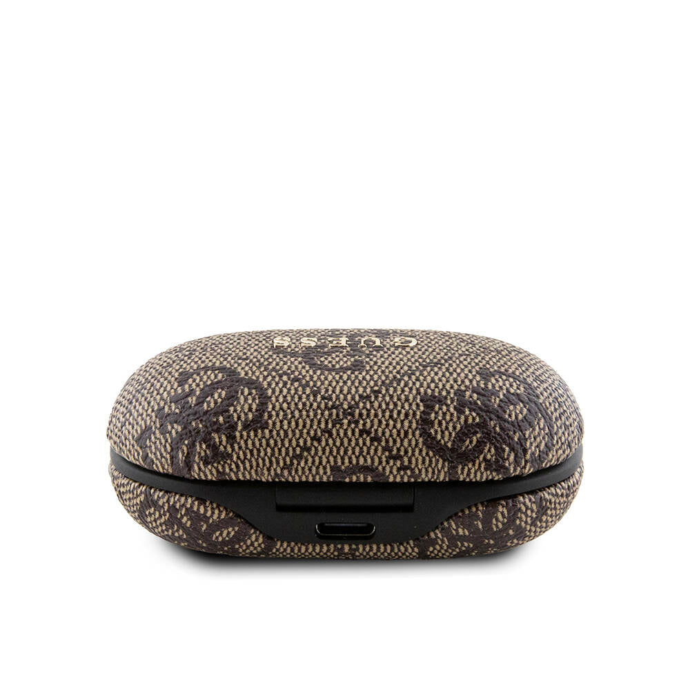 Guess Orjinal Lisanslı Klasik Metal Yazı Logolu TWS Kulak İçi Bluetooth Kulaklık - 7