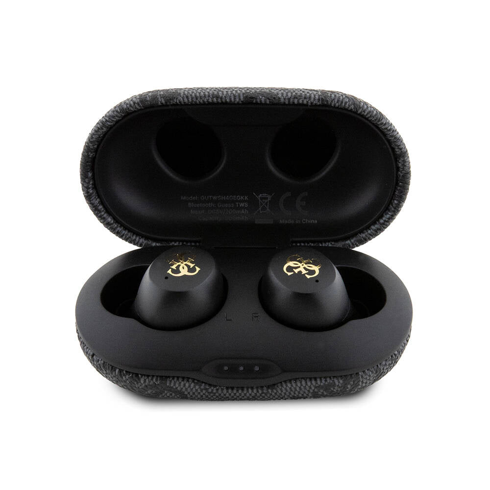 Guess Orjinal Lisanslı Klasik Metal Yazı Logolu TWS Kulak İçi Bluetooth Kulaklık - 3