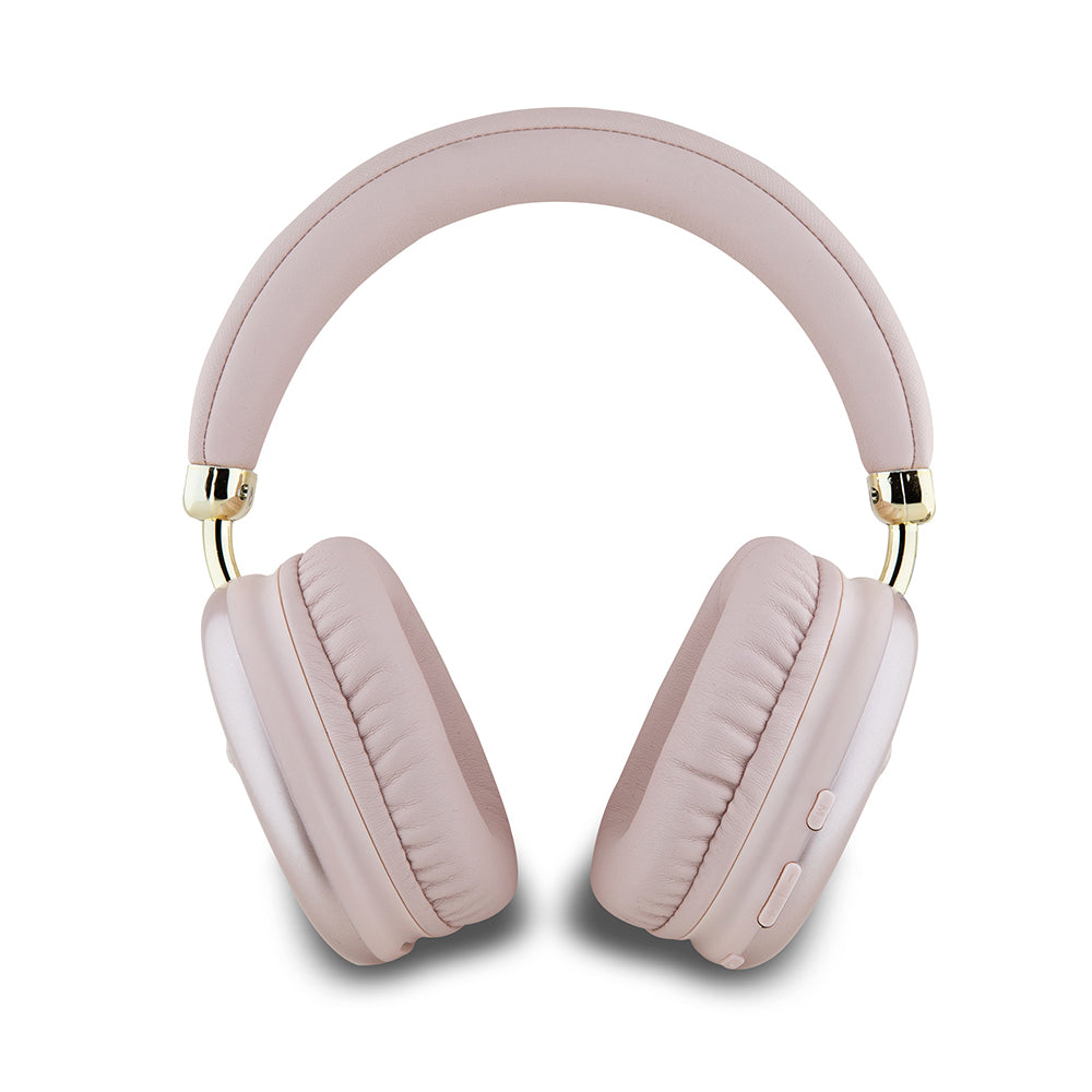 Guess Orjinal Lisanslı PU Üçgen Logolu Kulak Üstü Bluetooth Kulaklık