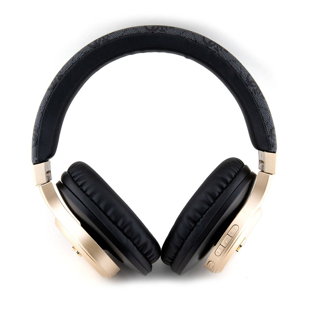 Guess Orjinal Lisanslı Script Gold Serisi Metal Yazı Logolu 4G Desenli Bluetooth Kulaklık - 3