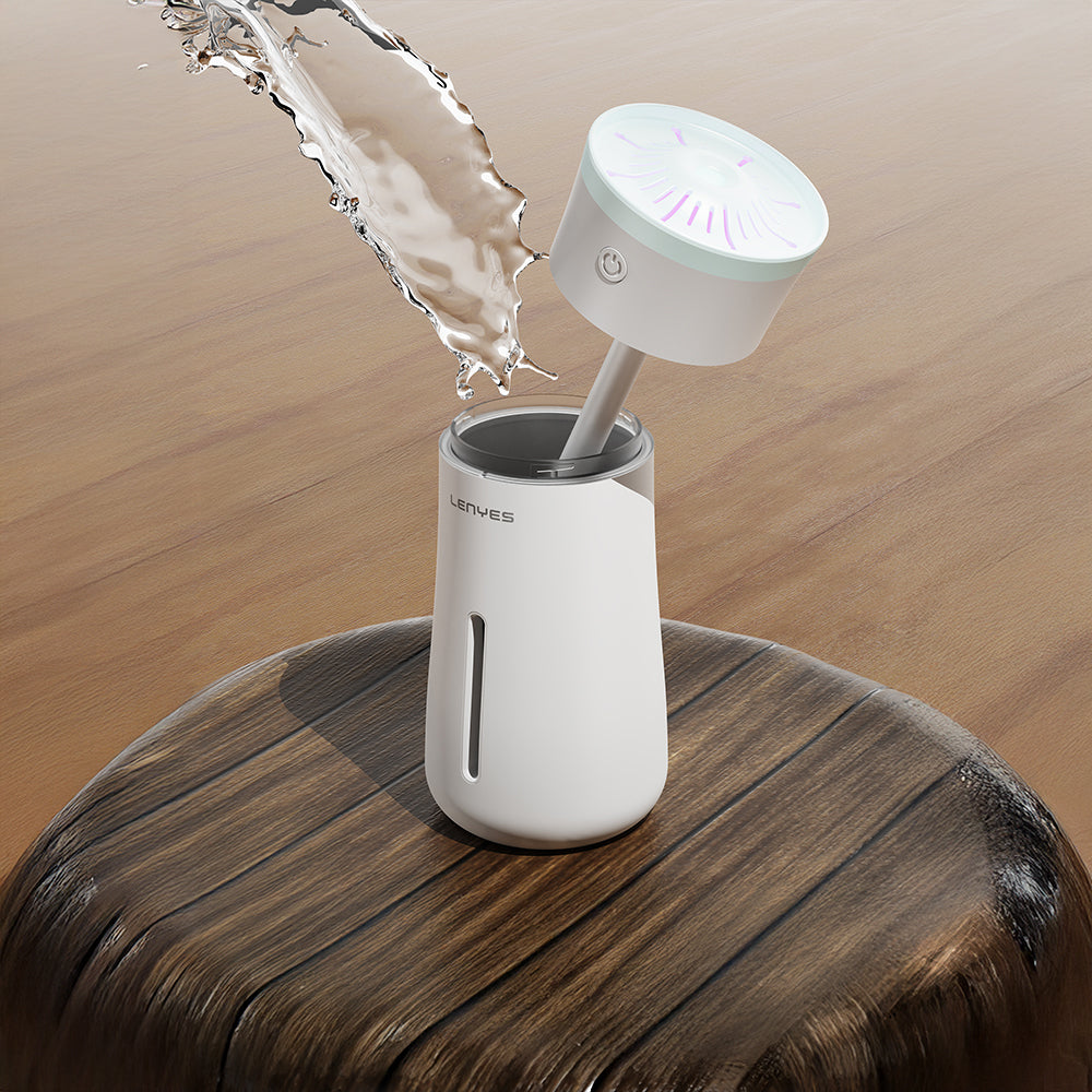 Lenyes LHU03 Vazo Tipi RGB Atmosfer Işıklı Nano Sprey Sessiz Hava Nemlendirici