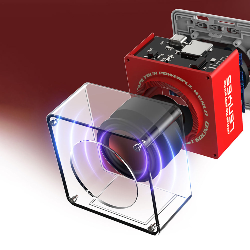 Lenyes S222 Mini TWS Kablosuz Bluetooth Hoparlör v5.3 5W