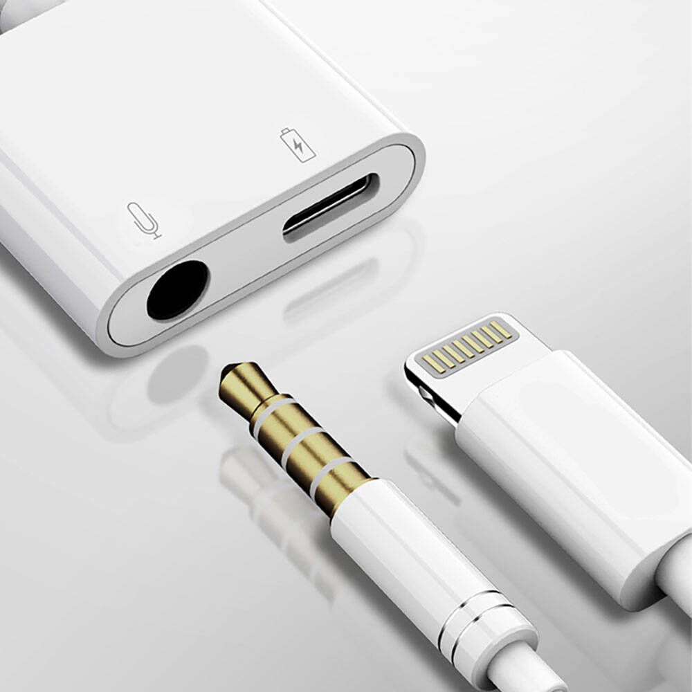 Recci RDS-A10 Lightning PD 3.0 2in1 Şarj ve Ses Adaptörü - 8
