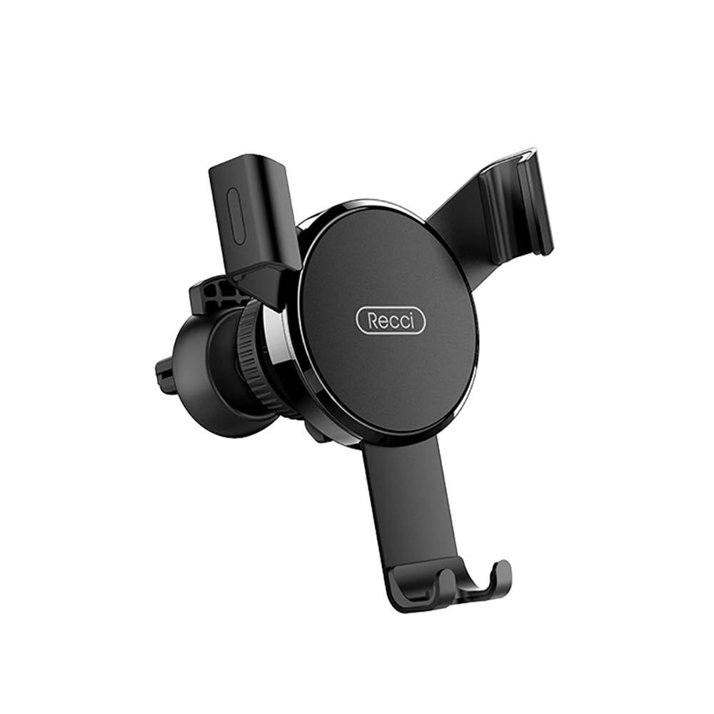 Recci RHO-C05 Kaydırmaz Tasarımlı 360 Derece Dönebilen Başlıklı Araç Telefon Tutucu - 2