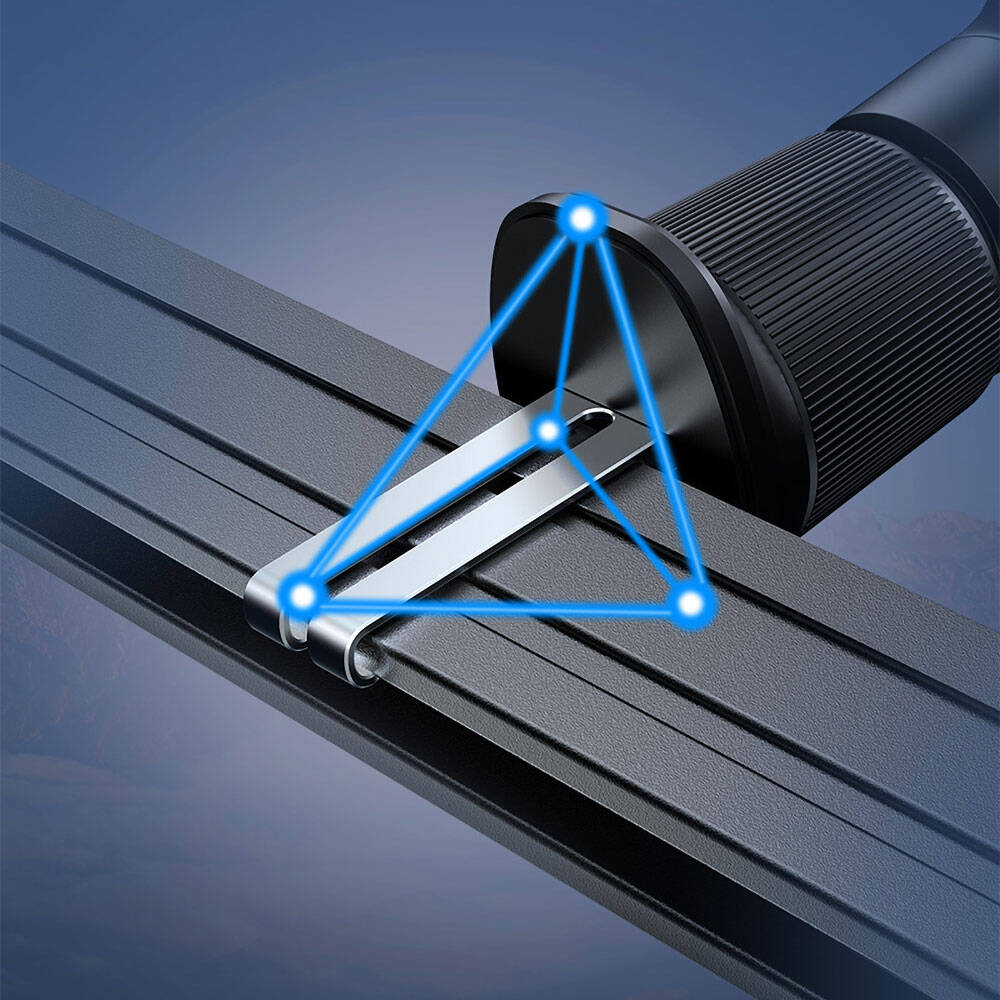 Recci RHO-C42 Magsafe Magnetik 360° Dönebilen Havalandırma Tasarım Araç Telefon Tutucu - 10