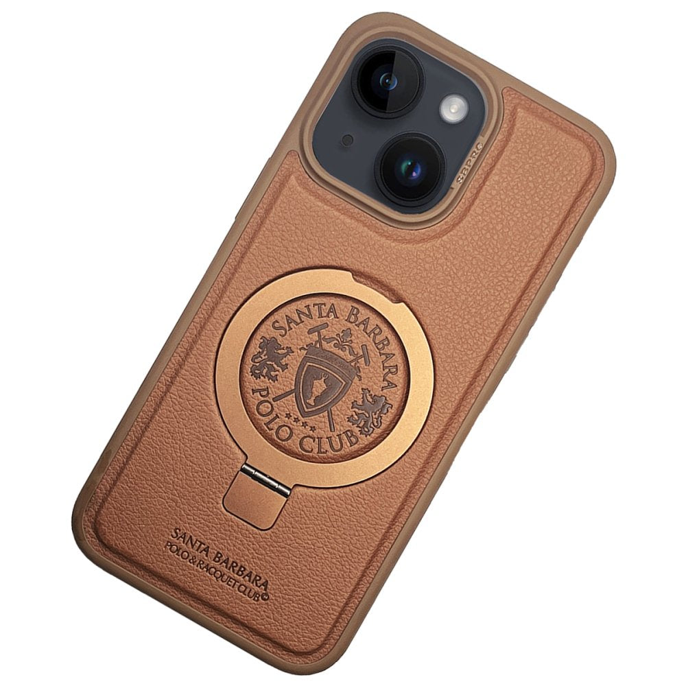Santa Barbara Polo Racquet Club iPhone 15 Primo Magsafe Standlı Telefon Kılıfı-3