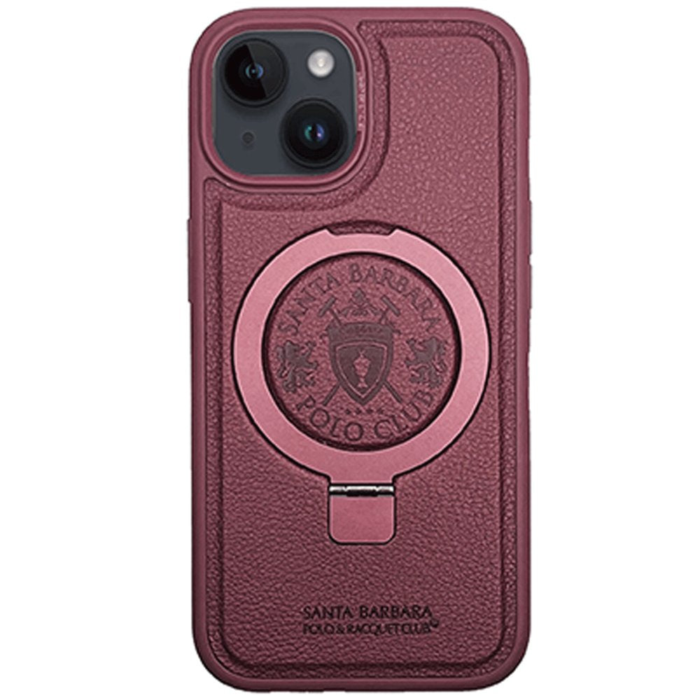 Santa Barbara Polo Racquet Club iPhone 15 Primo Magsafe Standlı Telefon Kılıfı-4