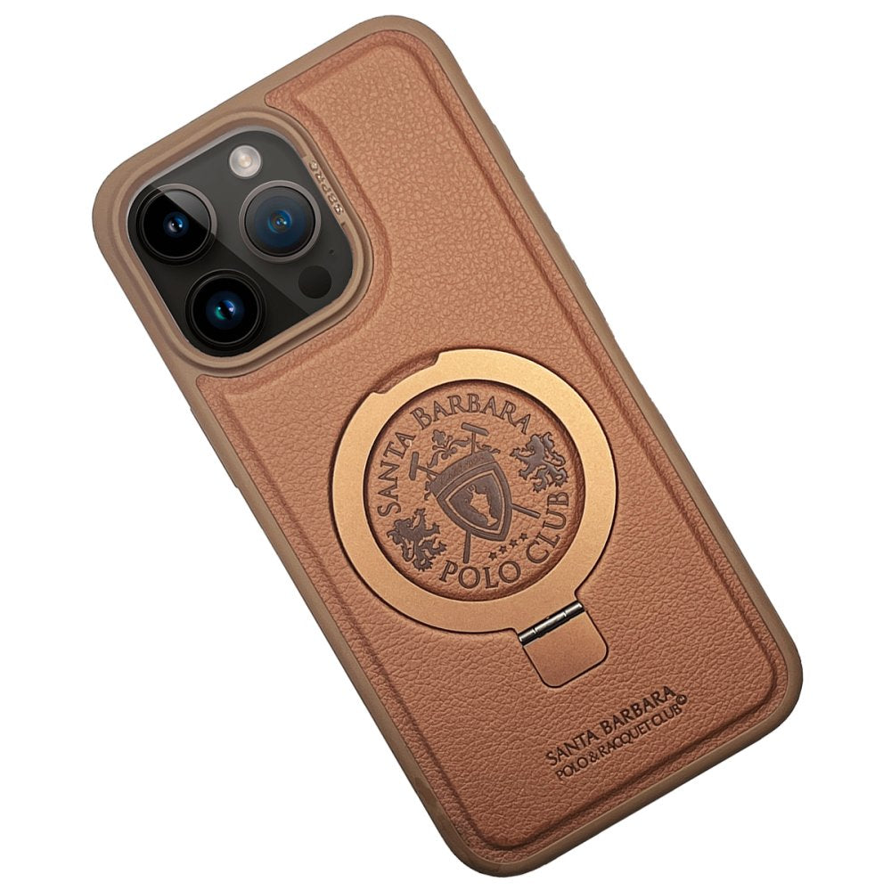 Santa Barbara Polo Racquet Club iPhone 15 Pro Primo Magsafe Standlı Telefon Kılıfı-2