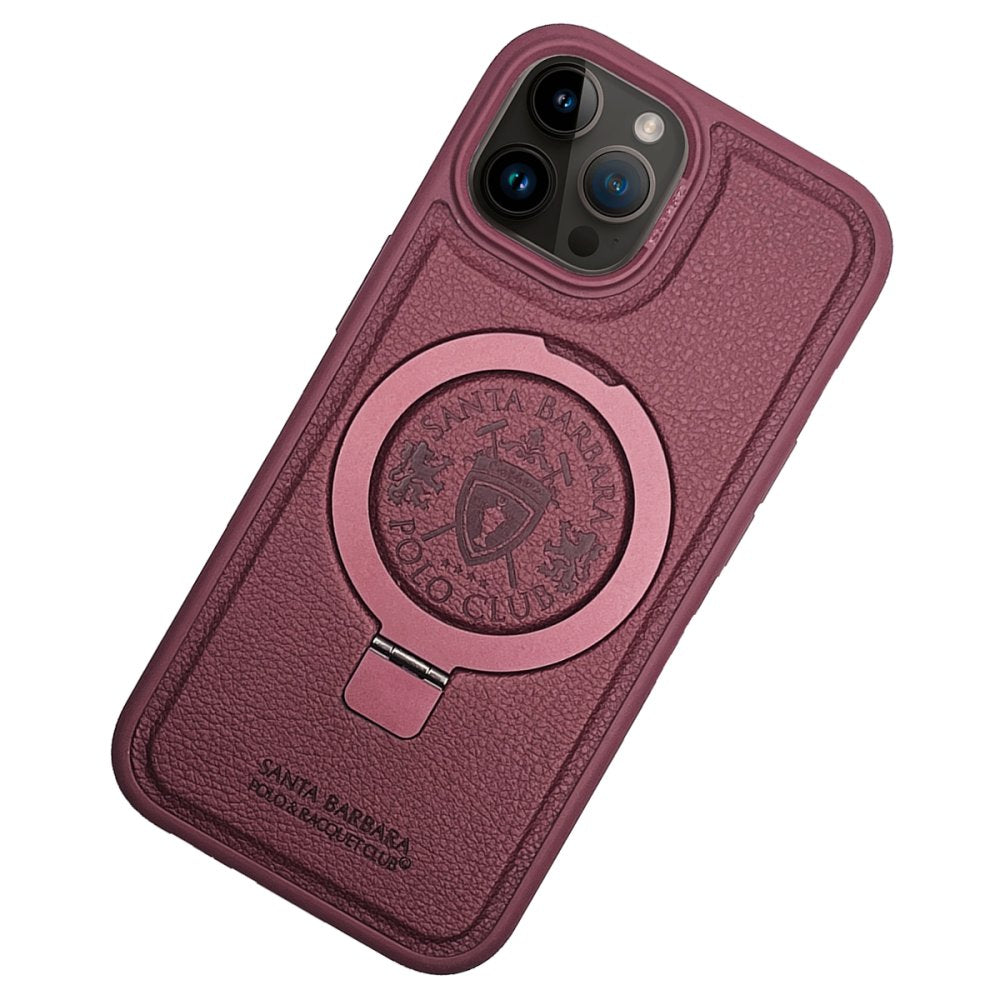 Santa Barbara Polo Racquet Club iPhone 15 Pro Primo Magsafe Standlı Telefon Kılıfı-6