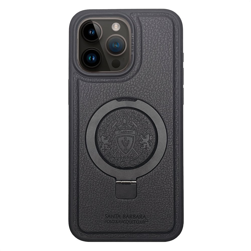 Santa Barbara Polo Racquet Club iPhone 15 Pro Primo Magsafe Standlı Telefon Kılıfı-8