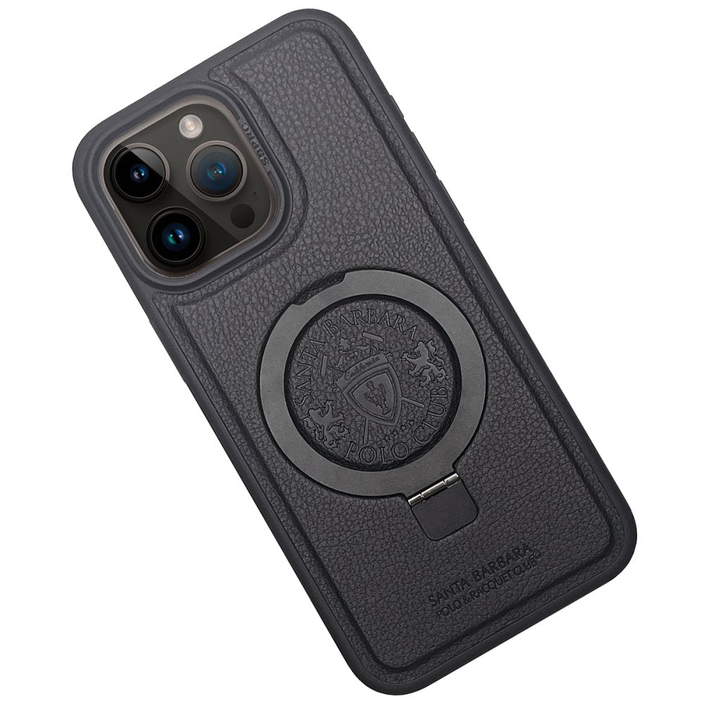 Santa Barbara Polo Racquet Club iPhone 15 Pro Primo Magsafe Standlı Telefon Kılıfı-9
