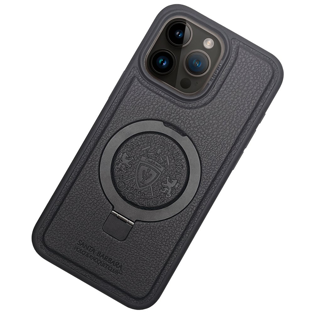 Santa Barbara Polo Racquet Club iPhone 15 Pro Primo Magsafe Standlı Telefon Kılıfı-7