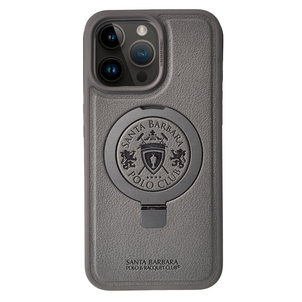 Santa Barbara Polo Racquet Club iPhone 15 Pro Primo Magsafe Standlı Telefon Kılıfı-10