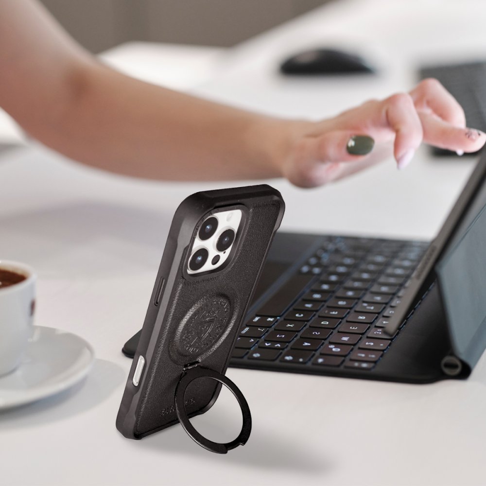 Santa Barbara Polo Racquet Club iPhone 16 Primo Magsafe Standlı Telefon Kılıfı-5