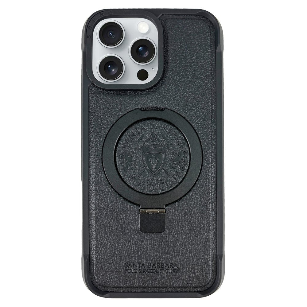 Santa Barbara Polo Racquet Club iPhone 16 Pro Max Primo Magsafe Standlı Telefon Kılıfı-3