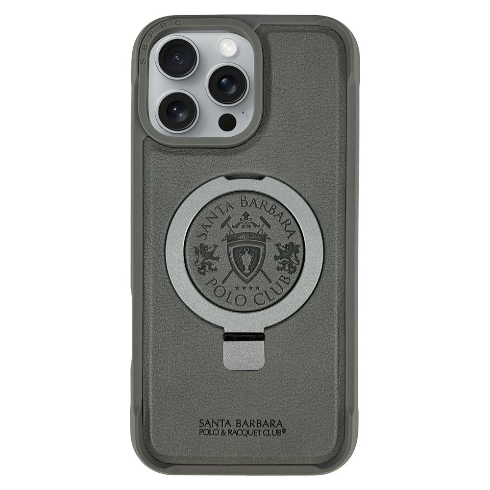 Santa Barbara Polo Racquet Club iPhone 16 Pro Max Primo Magsafe Standlı Telefon Kılıfı-1