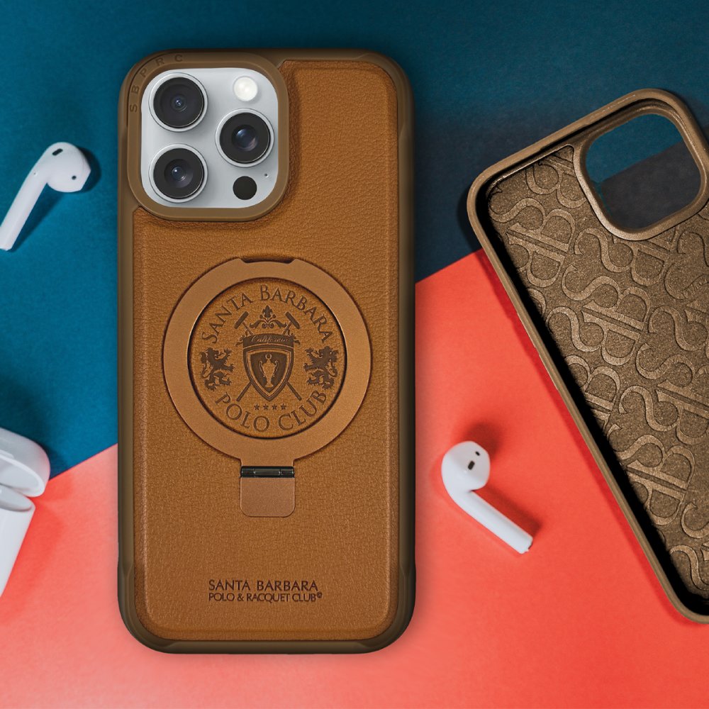 Santa Barbara Polo Racquet Club iPhone 16 Pro Max Primo Magsafe Standlı Telefon Kılıfı-6