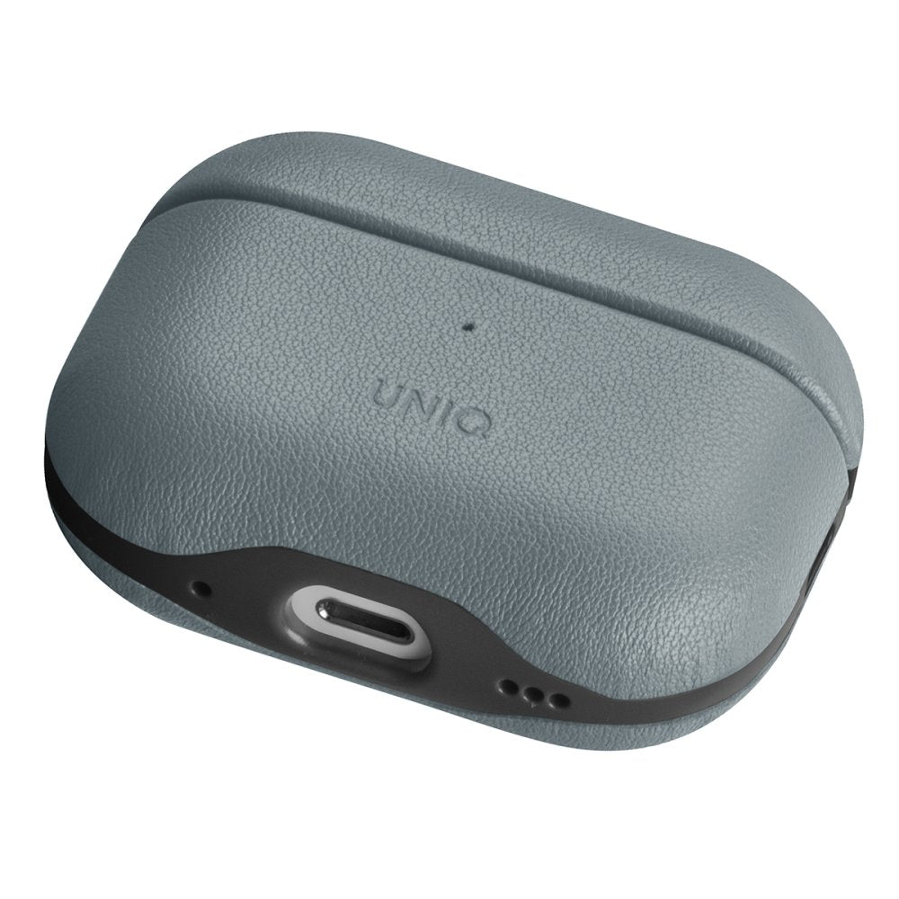 Uniq Airpods Pro 2 (2.nesil) Lyden DS Deri Kılıf - 7
