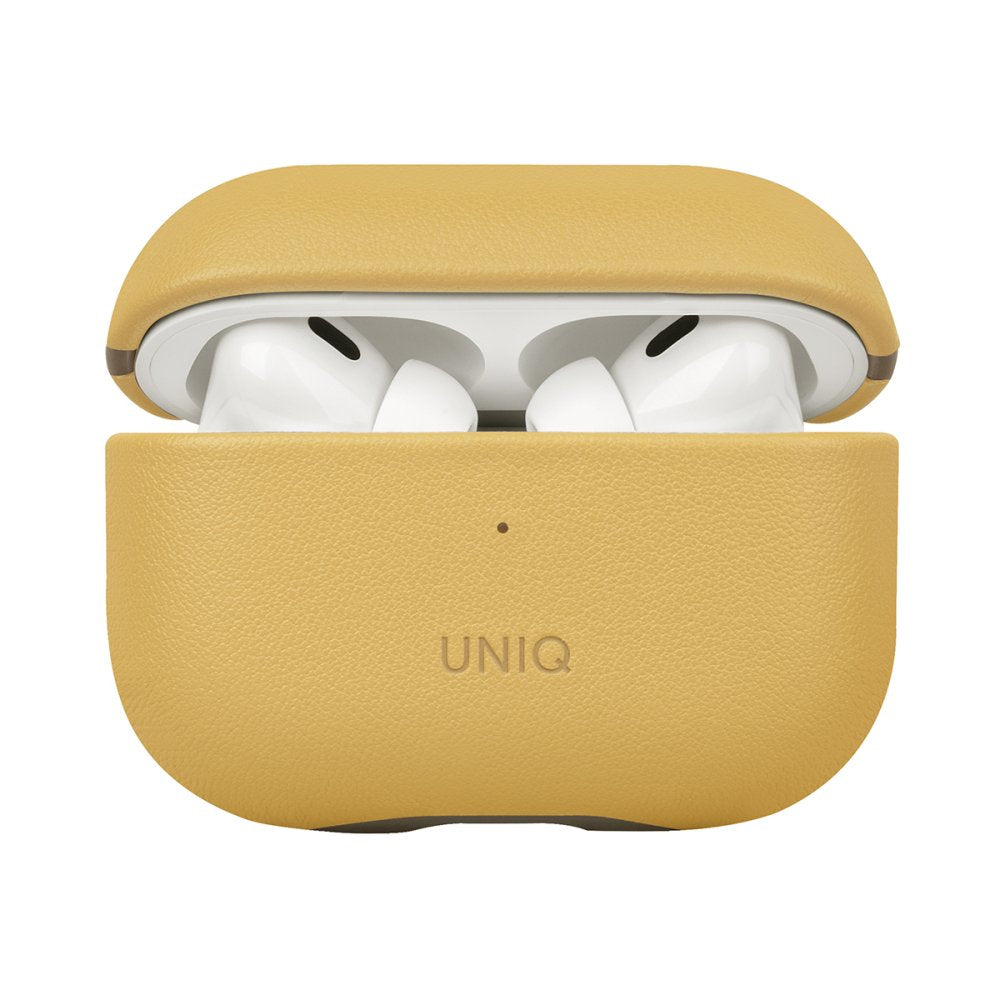 Uniq Airpods Pro 2 (2.nesil) Lyden DS Deri Kılıf - 10