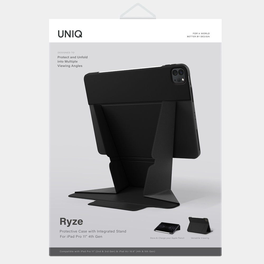 Uniq iPad Pro 11 (2022) Ryze Standlı Katlanabilir Tablet Kılıfı - 12