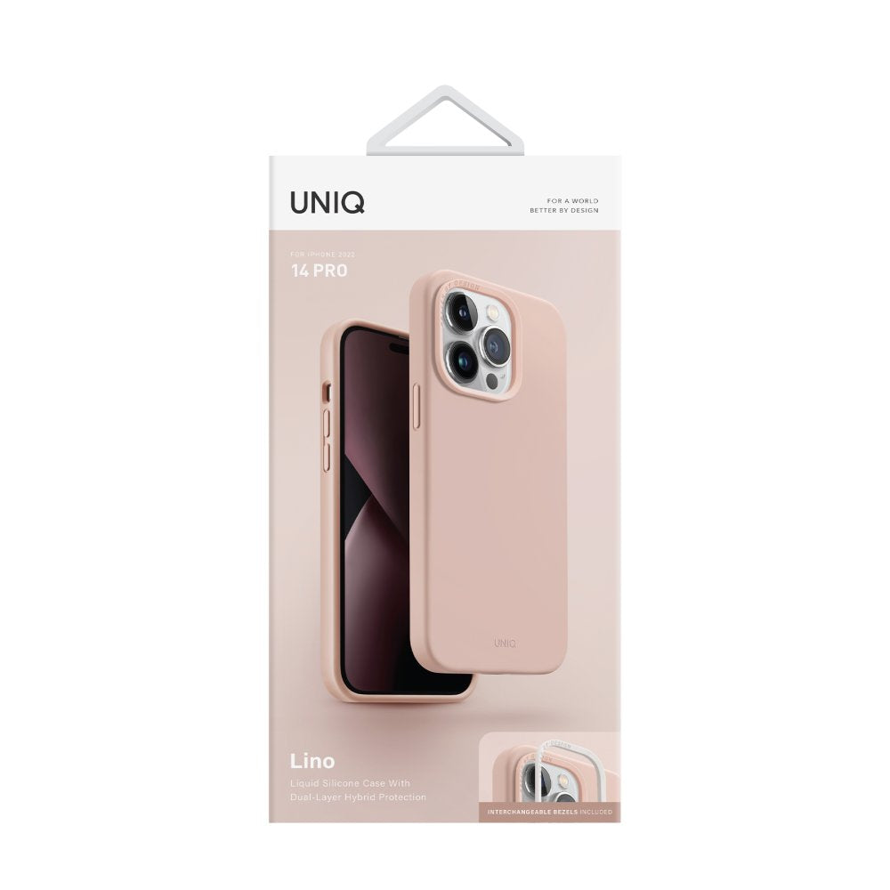 Uniq iPhone 14 Pro Lino Hue Magsafe Telefon Kılıfı - 5