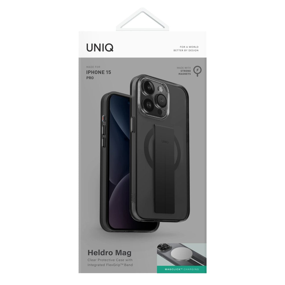 Uniq iPhone 15 Pro Heldro Magsafe Telefon Kılıfı - 5