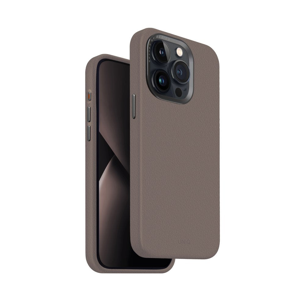 Uniq iPhone 15 Pro Max Lyden Magsafe Deri Telefon Kılıfı - 6