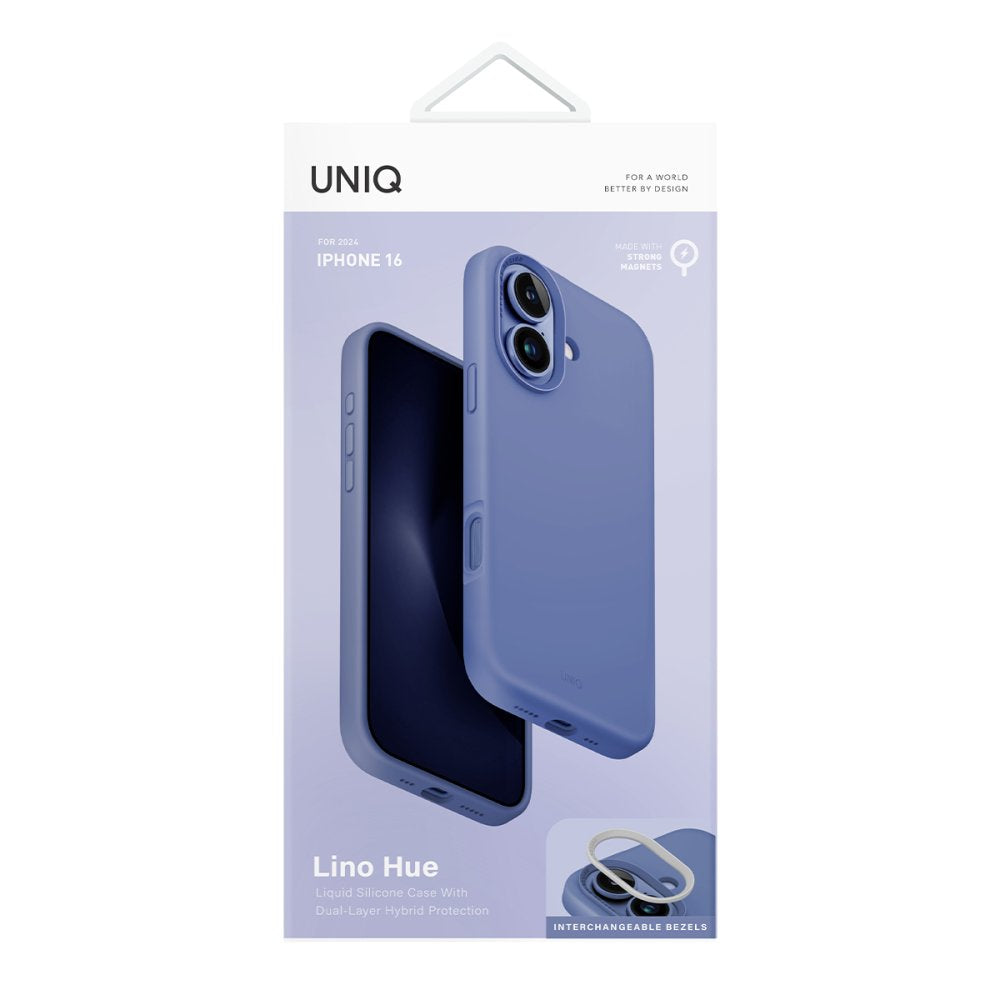 Uniq iPhone 16 Lino Hue Magsafe Telefon Kılıfı - 5