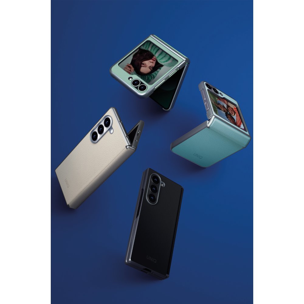 Uniq Samsung Galaxy Z Fold 6 Ora Katlanabilir Deri Telefon Kılıfı - 3