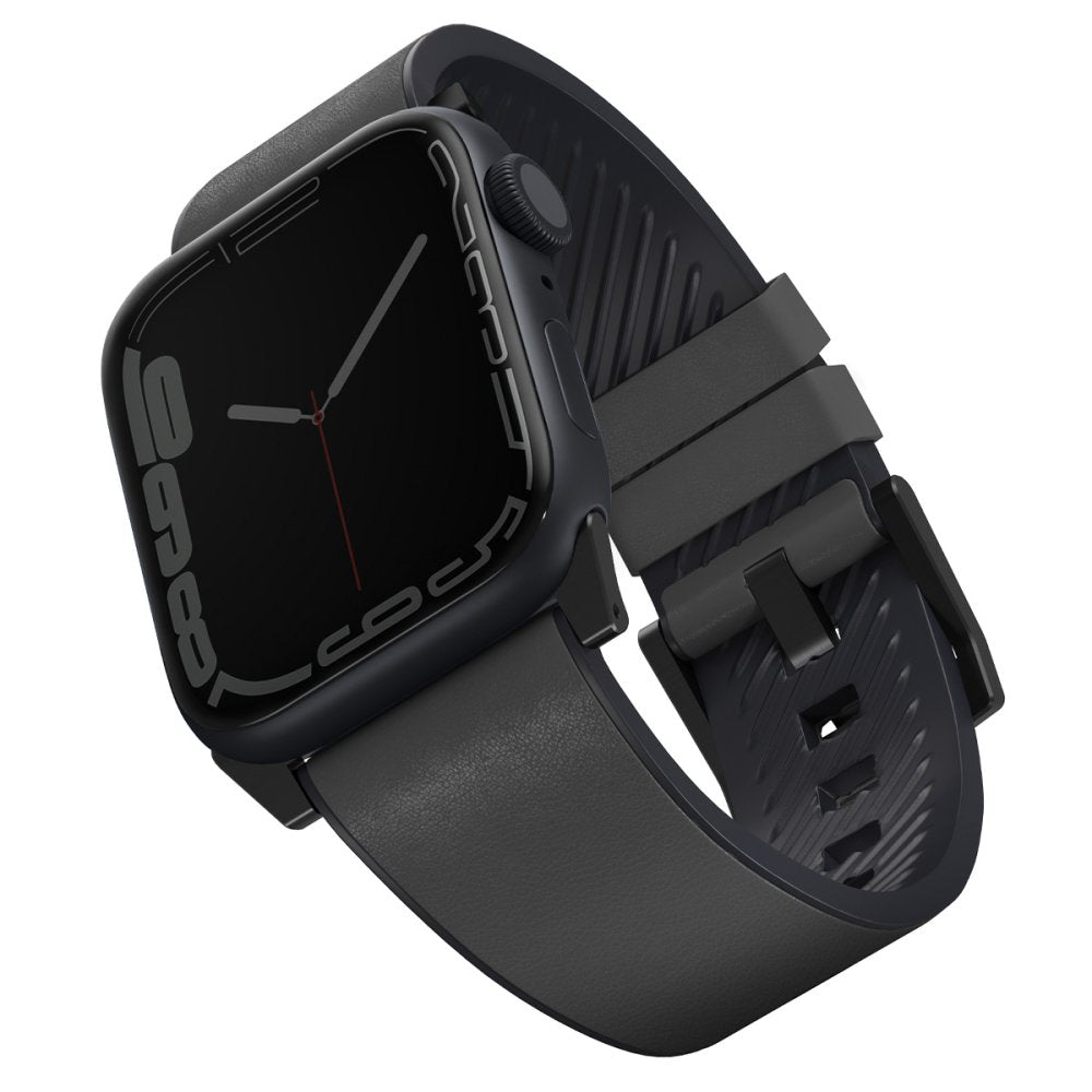 Uniq Watch 42mm Straden Su Geçirmez Deri Kordon - 8