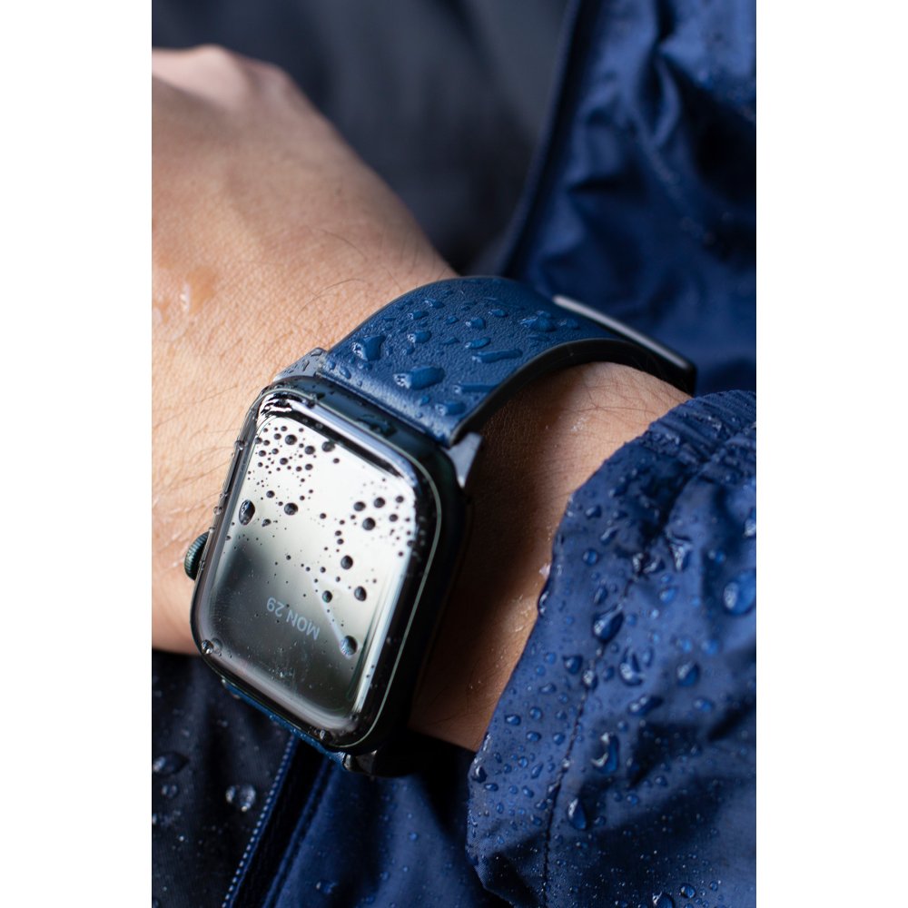 Uniq Watch 42mm Straden Su Geçirmez Deri Kordon - 14