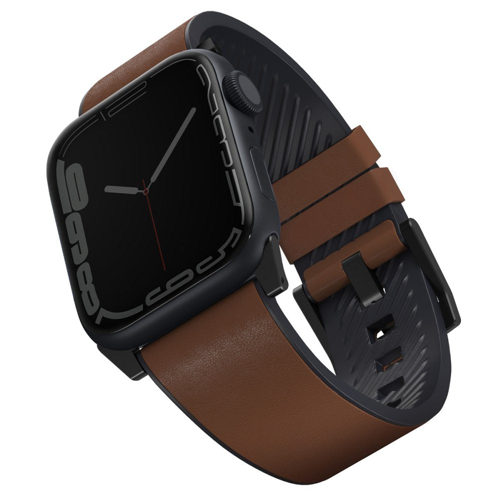 Uniq Watch 42mm Straden Su Geçirmez Deri Kordon - 4