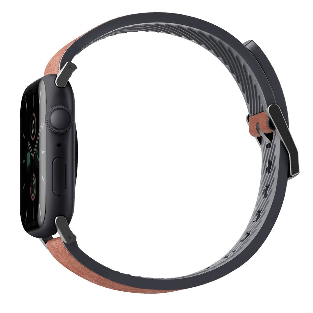 Uniq Watch 42mm Straden Su Geçirmez Deri Kordon - 5