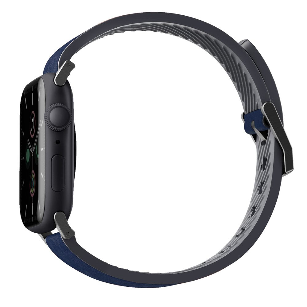 Uniq Watch 42mm Straden Su Geçirmez Deri Kordon - 12