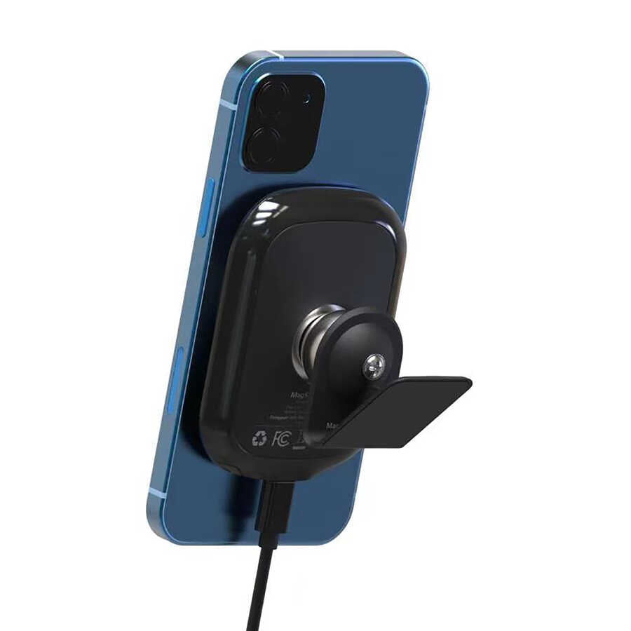 Vokamo WRL-01 Mıknatıslı Kablosuz Şarj Araç Telefon Tutucu - 2