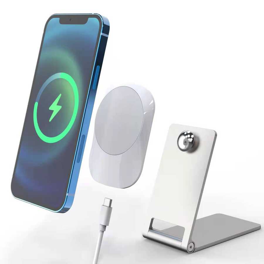 Vokamo WRL-01 Mıknatıslı Kablosuz Şarj Araç Telefon Tutucu - 15