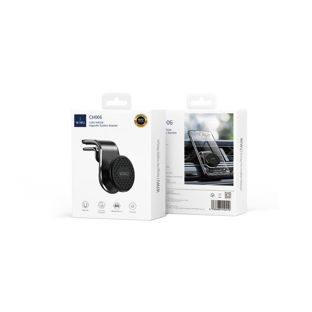 Wiwu CH006 360 Derece Dönebilen Havalandırma Tasarım Araç Telefon Tutucu - 7