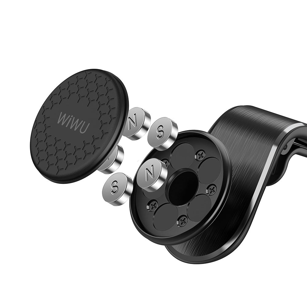 Wiwu CH006 360 Derece Dönebilen Havalandırma Tasarım Araç Telefon Tutucu - 2