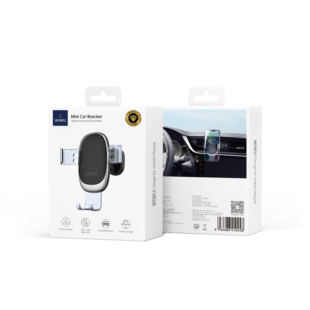Wiwu CH010 Telefon Ağırlığı İle Çalışan Havalandırma Tasarım Araç Telefon Tutucu - 7