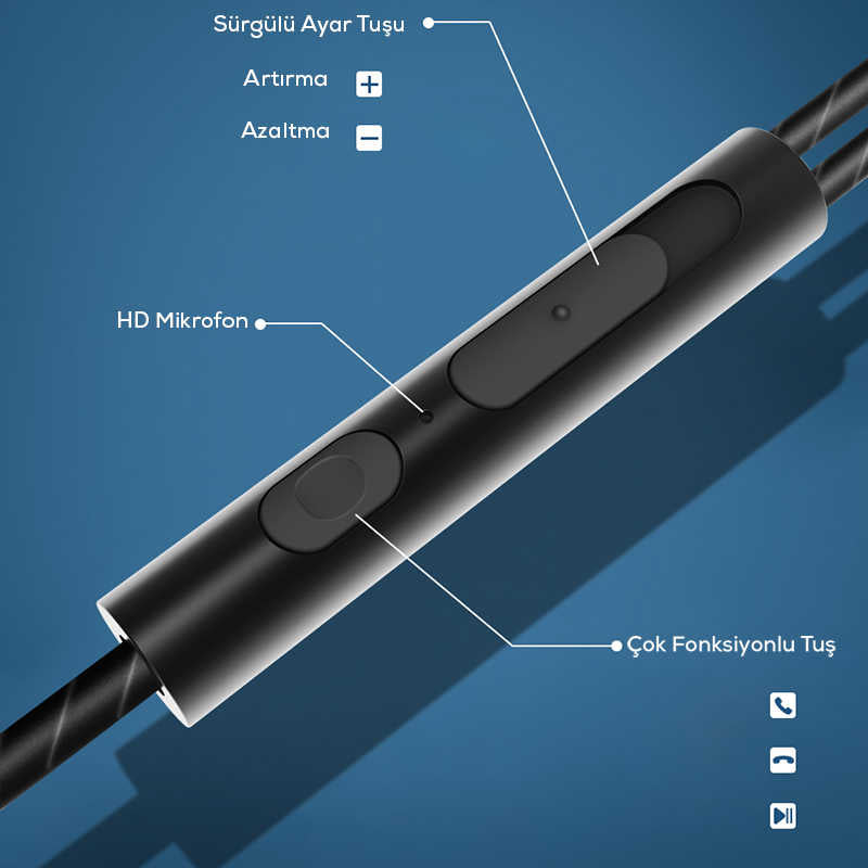 Wiwu Earbuds 102 3.5mm Kulaklık - 9