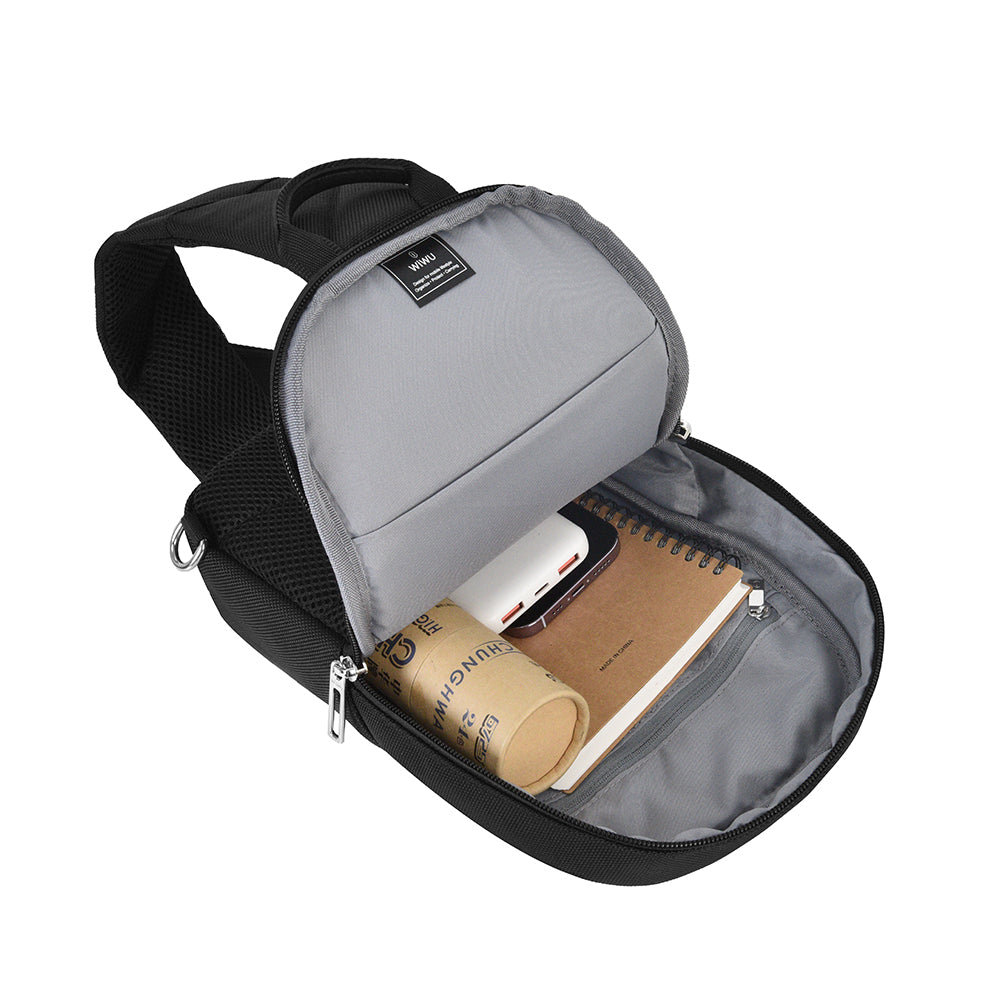 Wiwu Hali Serisi Crossbody 1680D Su Geçirmez Omuz Askılı Çapraz Vücut Çantası