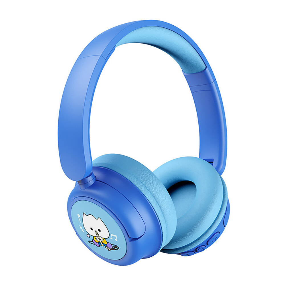 Wiwu KTD-02 Ayarlanabilir Kulak Üstü Kablolu ve Bluetooth 5.3 Çocuk Kulaklığı - 6