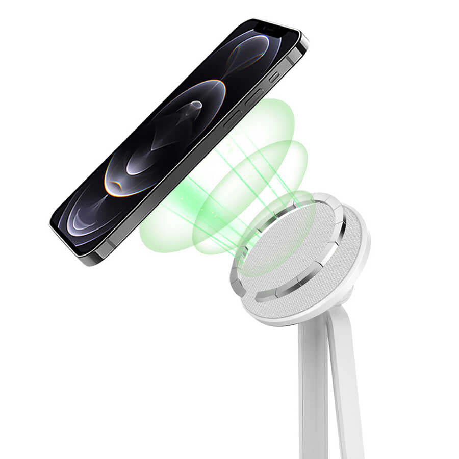 Wiwu M13 2 in 1 Standlı Kablosuz Şarj İstasyonu - 6