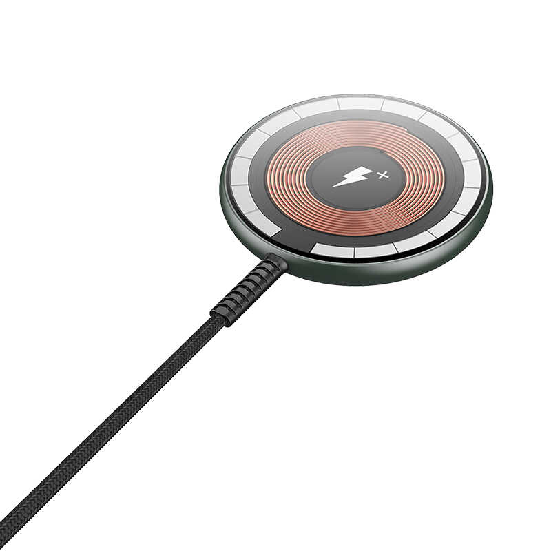 Wiwu M14 Intelligent Wireless Magnetik Şarj Ultra İnce Şeffaf 15W Android iOS Destekli - 3