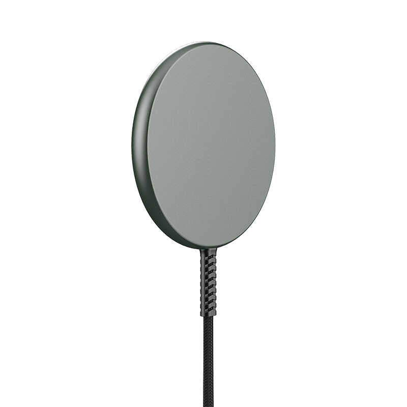 Wiwu M14 Intelligent Wireless Magnetik Şarj Ultra İnce Şeffaf 15W Android iOS Destekli - 6