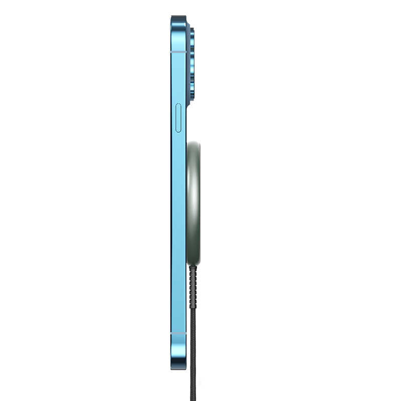 Wiwu M14 Intelligent Wireless Magnetik Şarj Ultra İnce Şeffaf 15W Android iOS Destekli - 14