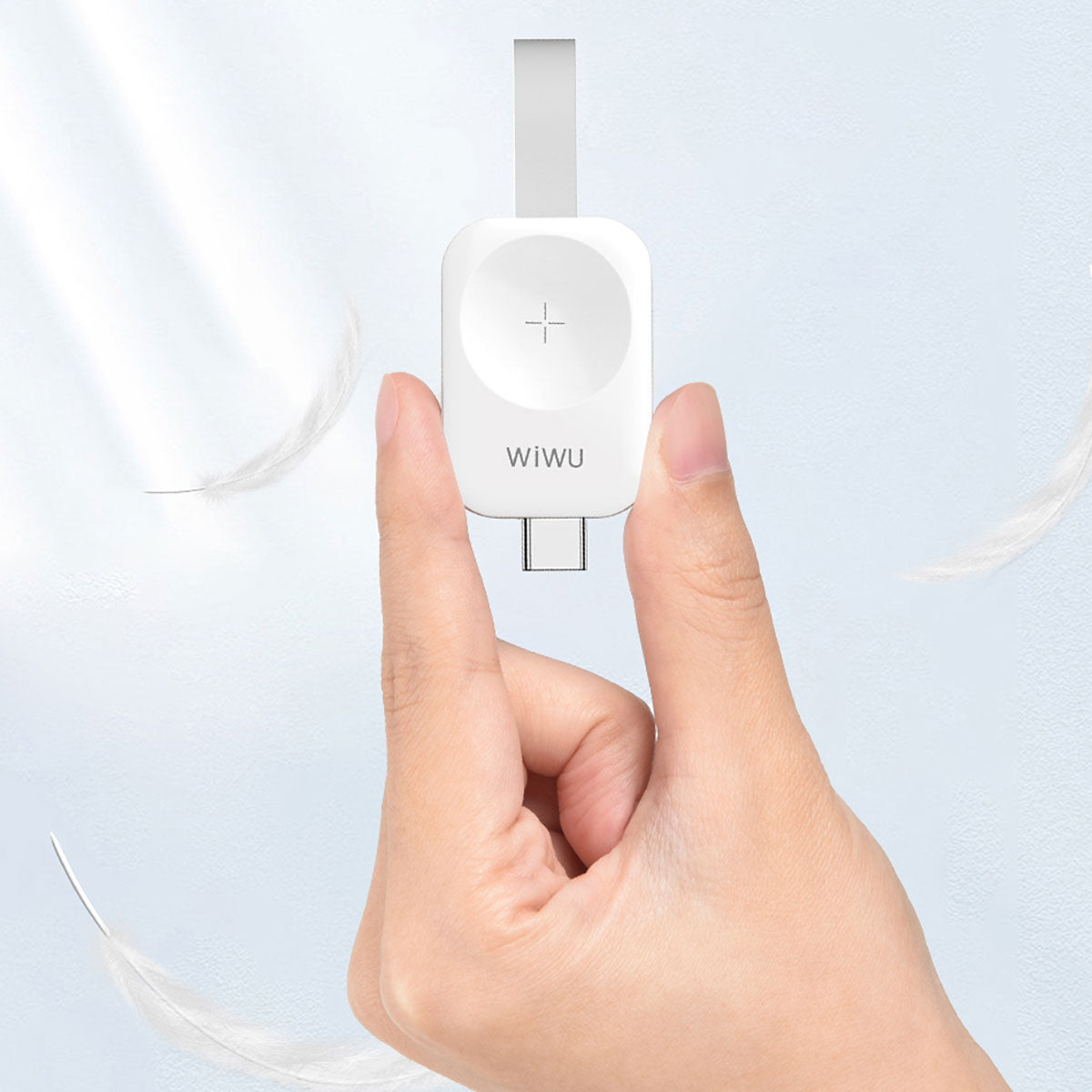 Wiwu M16 Pro Akıllı Saat Mini Wireless Magnetik Şarj Aleti 2.5W - 7