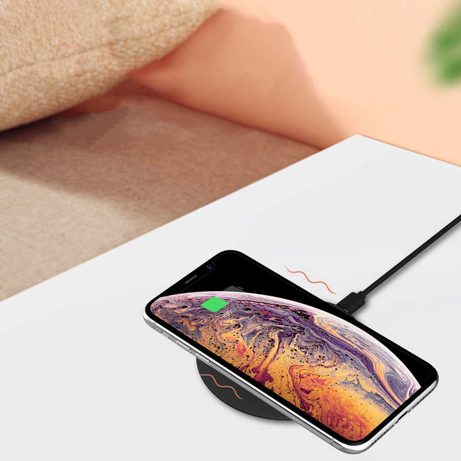Wiwu M3 15W iOS Android Destekli Magnetik Kablosuz Şarj - 5